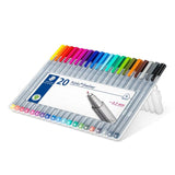 Staedtler Triplus Fineliner Coloured Pens 20 per pack GOODS M&S