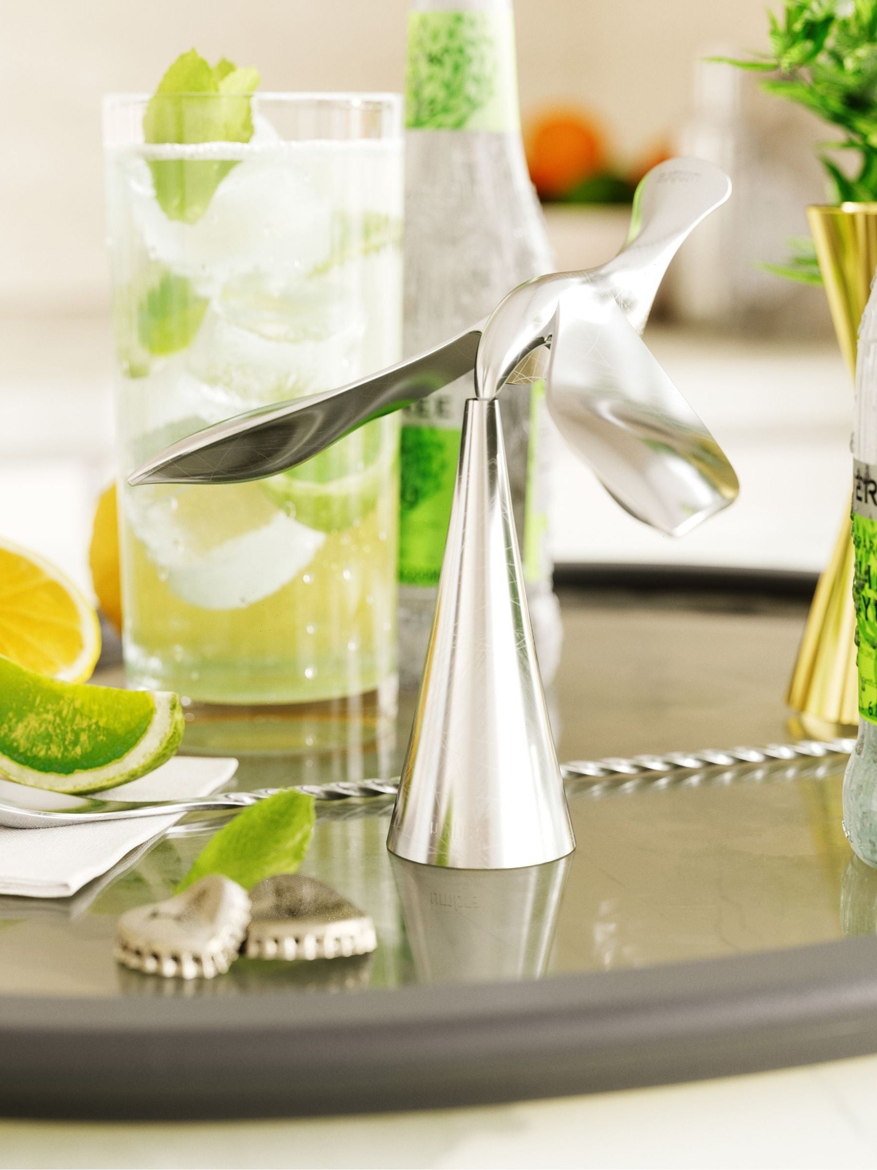 Umbra Chrome Tipsy Bottle Opener 1/5