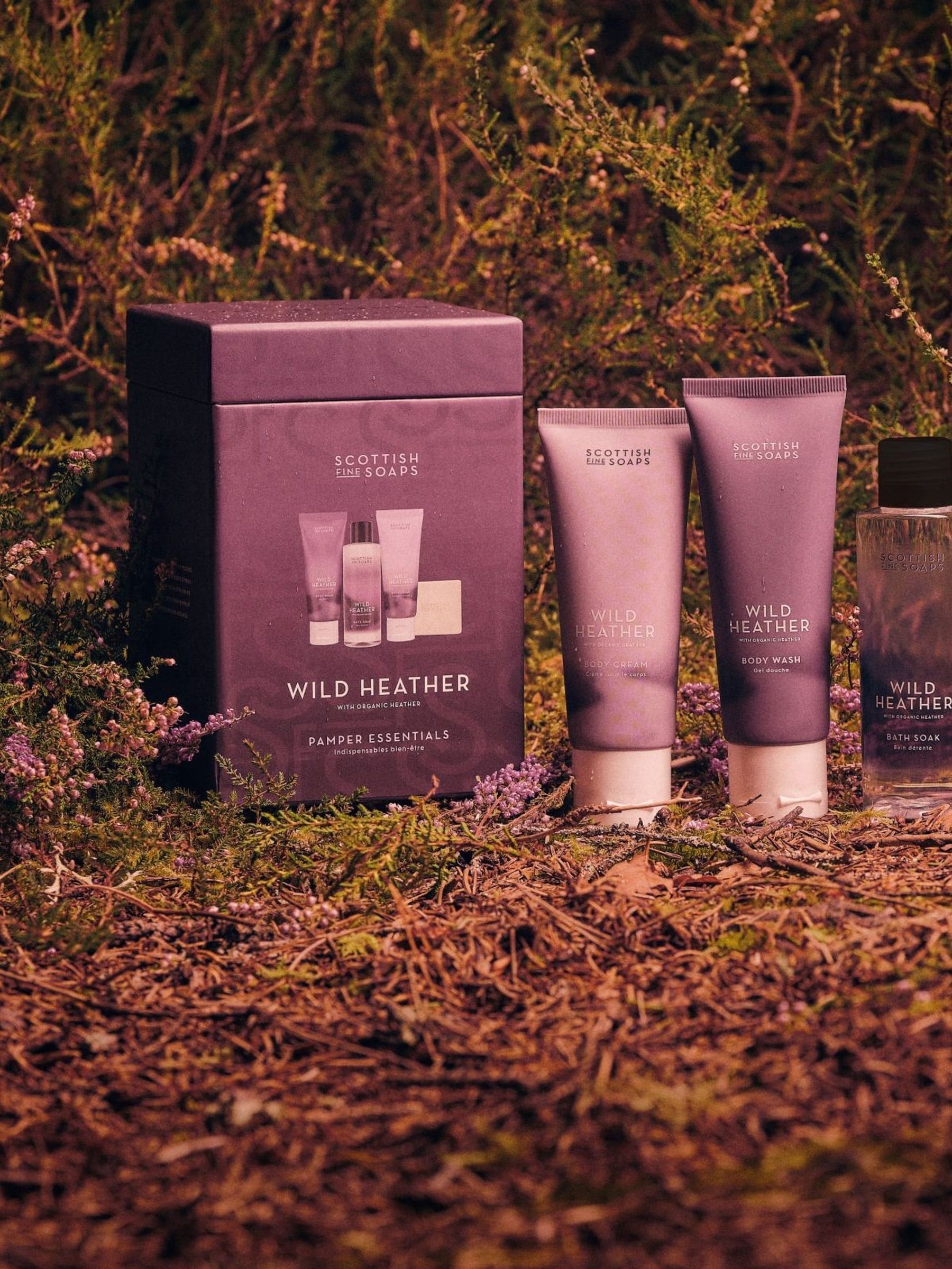 Scottish Fine Soaps Wild Heather Pamper Essentials