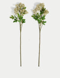 Set of 2 Artificial Cow Parsley Single Stems
