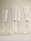 Set of 4 Adeline Champagne Flutes