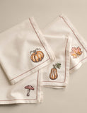 Set of 4 Cotton Rich Harvest Napkins