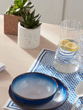 Denby 12 Piece Blue Blue Haze Coupe Tableware Set