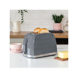 Russell Hobbs 26063 Honeycomb 2 Slice Toaster - Grey