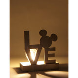 George Home Cream Disney Mickey Mouse Love Light