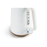 George Home Matte White Scandi Fast Boil Kettle 1.7L