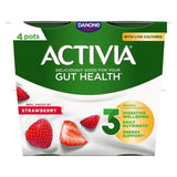 Activia Strawberry Fruit Yoghurt 4 x 115g - McGrocer