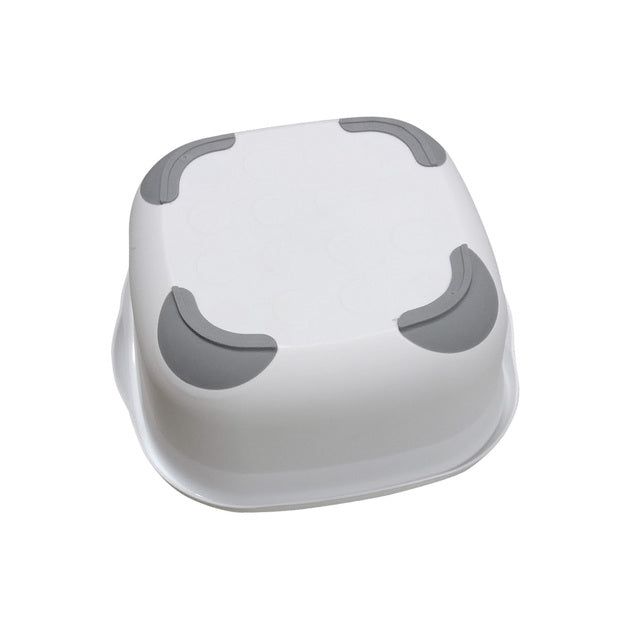 Addis Premium Soft Touch Washing Up Bowl White / Grey - McGrocer