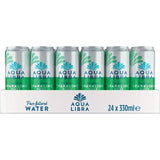 Aqua Libra Sparkling Water 24 x 330ml - McGrocer