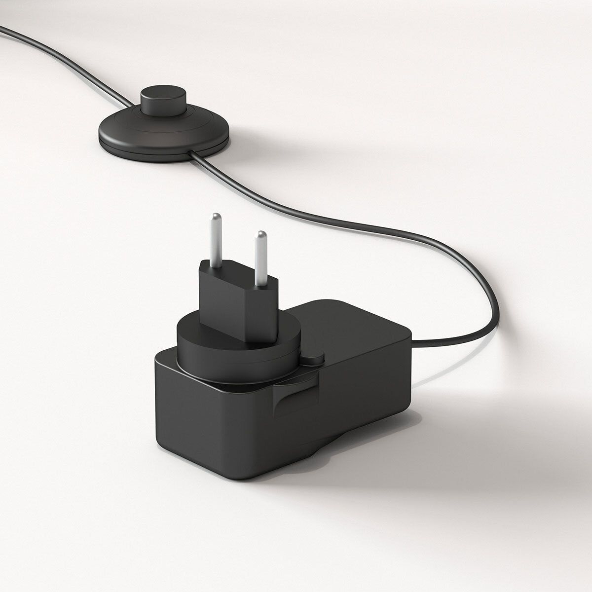 Artika Chrome Swirl LED Floor Lamp - McGrocer