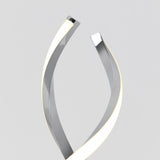 Artika Chrome Swirl LED Table Lamp - McGrocer