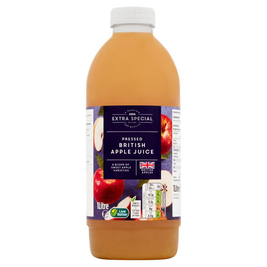 ASDA Extra Special Pressed British Apple Juice - McGrocer