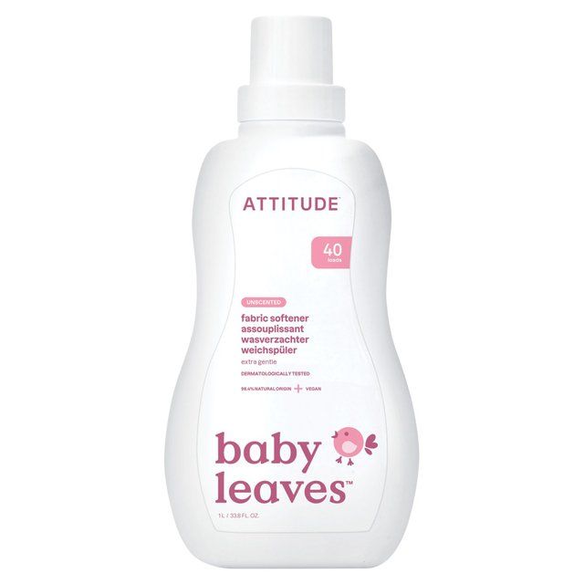 Attitude Little Ones Fabric Softener Fragrance Free 40 Loads 1L - McGrocer