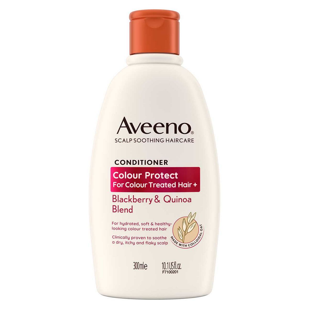 Aveeno Haircare Colour Protect+ Blackberry & Quinoa Blend Conditioner 300ml - McGrocer