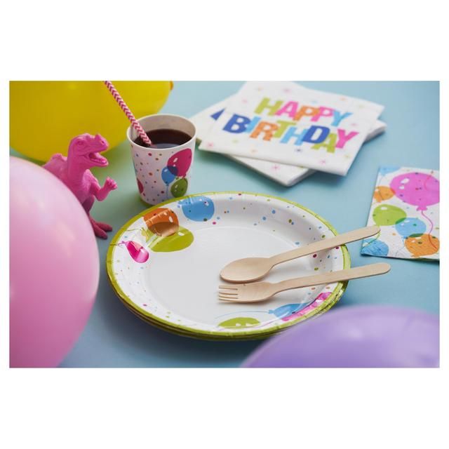 Balloons Recyclable Paper 22cm Plates 10 per pack - McGrocer