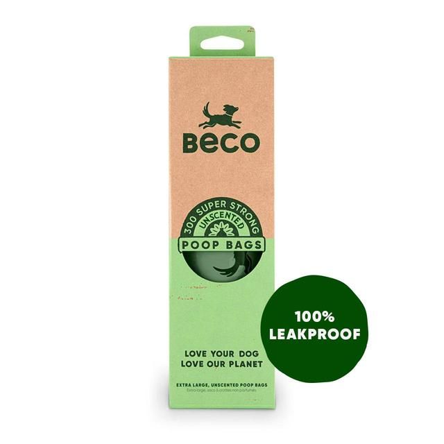 Beco Dog Poop Bags Large Unscented 300 per pack - McGrocer
