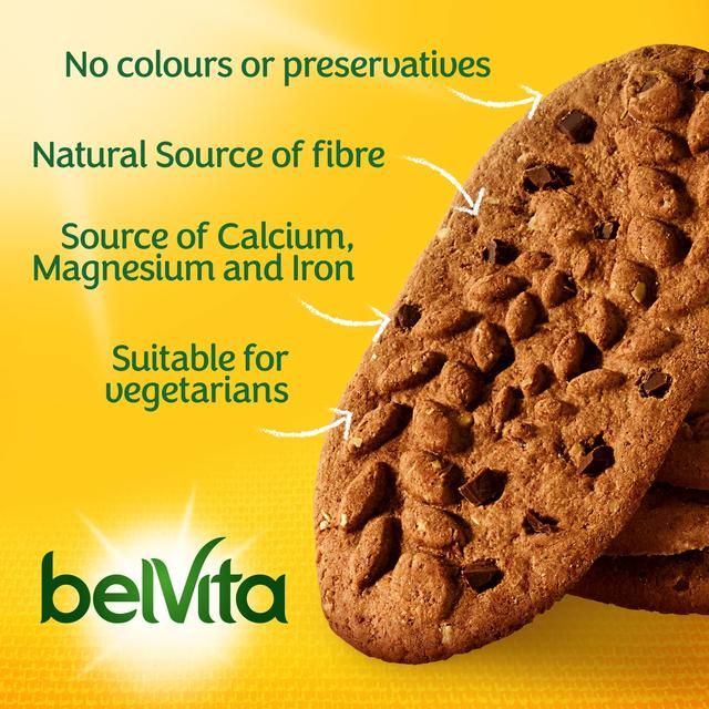 Belvita Cocoa Choc Chips Breakfast Biscuits 5 per pack - McGrocer