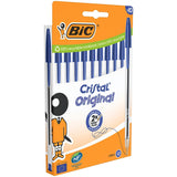 BIC Cristal Blue Ballpoint 10 Pack - McGrocer