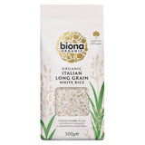 Biona Organic Long Grain Italian White Rice 500g - McGrocer