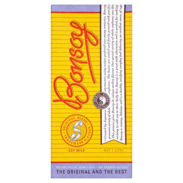 Bonsoy Soya Milk Sweetened 1L - McGrocer