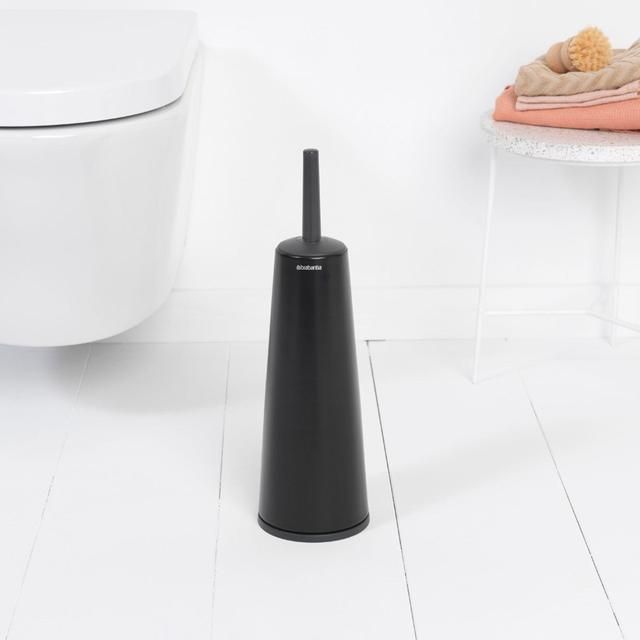 Brabantia Toilet Brush & Holder Matte Black