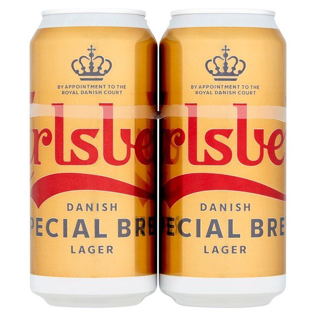 Carlsberg Special Brew Lager Beer Cans 4 x 440ml