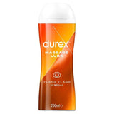 Durex 2 in 1 Massage Ylang Ylang Lube Water Based 200ml