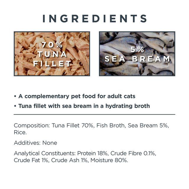 Encore Cat Tin Tuna with Seabream 70g