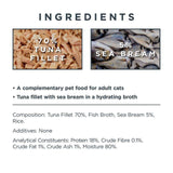 Encore Cat Tin Tuna with Seabream 70g