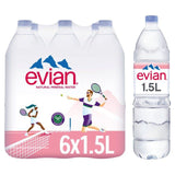 Evian Still Mineral Water 6 x 1.5L
