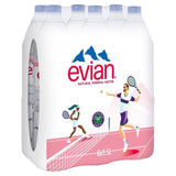 Evian Still Mineral Water 6 x 1.5L