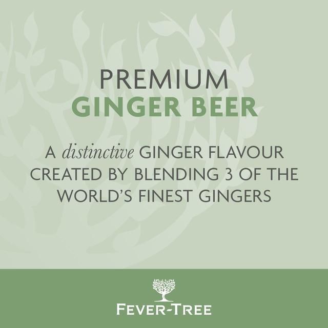 Fever-Tree Premium Ginger Beer 4 x 200ml
