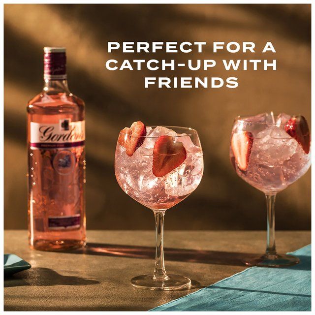 Gordon's Premium Pink Distilled Flavoured Gin 1L