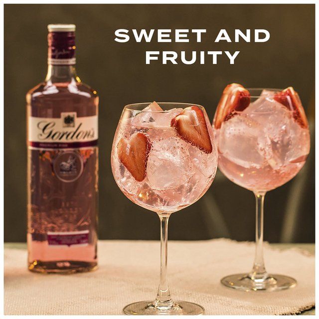 Gordon's Premium Pink Distilled Flavoured Gin 1L