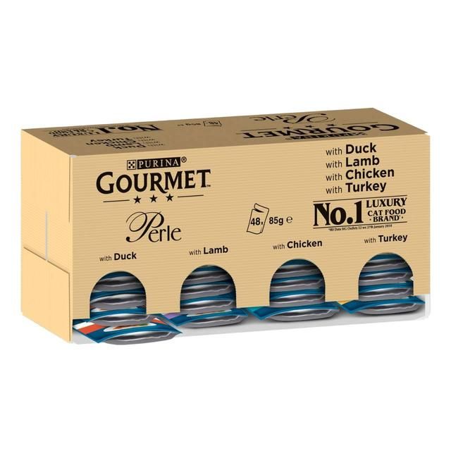 Gourmet Perle Chef's Collection in Gravy Wet Cat Food 96 x 85g