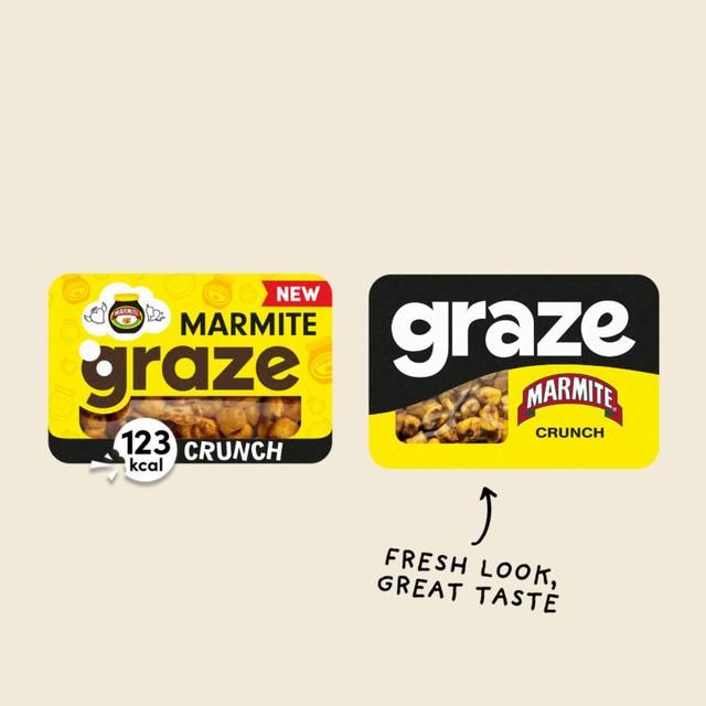 Graze Vegan Marmite Crunchy Mixed Snacks 28g