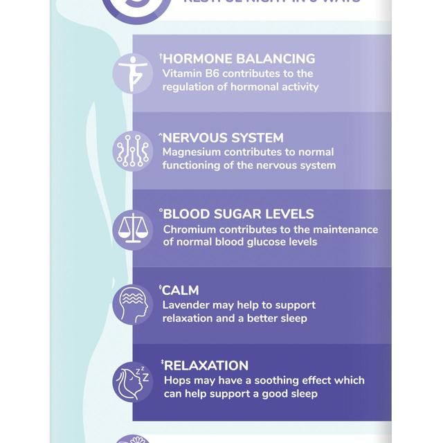 Health & Her Sleep+ Multinutrient Support Supplement Capsules 30 per pack