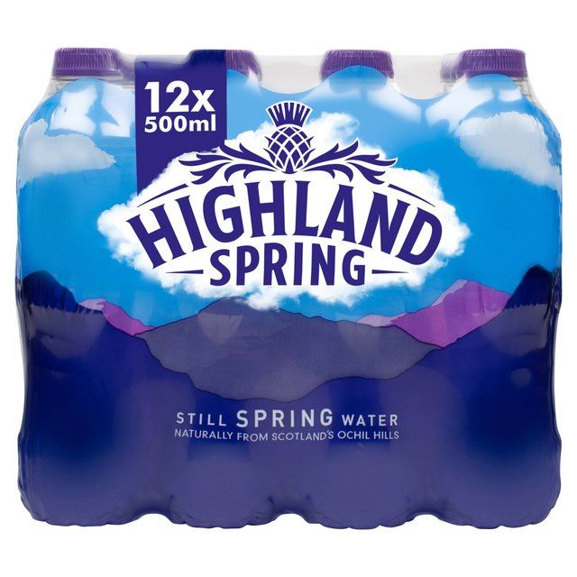 Highland Spring Still Water 12 x 500ml
