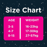 Huggies DryNites Girls Pyjama Pants 4-7 Yrs (17-30kg) 10 per pack