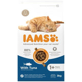 IAMS 1+ Years Adult Dry Cat Food Tuna 3kg