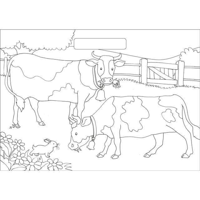 IglooBooks - Farmyard Colouring Pad
