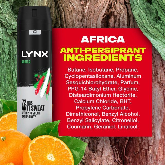 Lynx Africa Anti Perspirant Deodorant 250ml