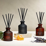 M&S Apothecary Set of 3 Mini Diffusers Gift Set One Size Amber
