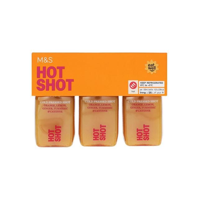 M&S Hot Shots Multipack 3 x 100ml