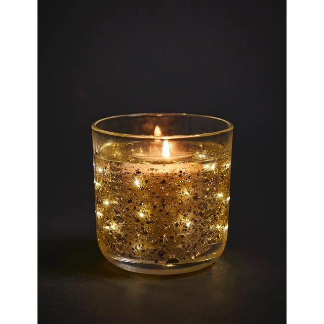 M&S Neroli Lime & Bergamot Gold Light Up Candle