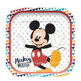 Disney Paper Mickey Mouse Disposable Plates (Pack of 4)