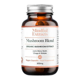 Mindful Extracts Organic Mushroom Blend 60 Vegan Capsules