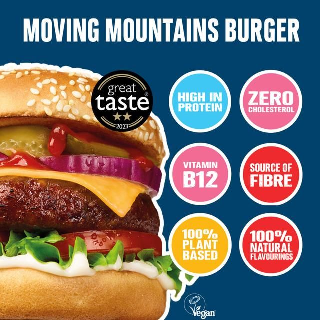 Moving Mountains Plant-Based Burger 2 x 113g