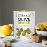 Mr Filberts Olive Snacks Green Olives with Lemon & Oregano 50g