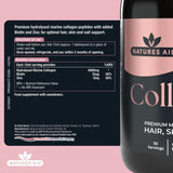 Natures Aid Collagen Liquid Strawberry & Lime 500ml